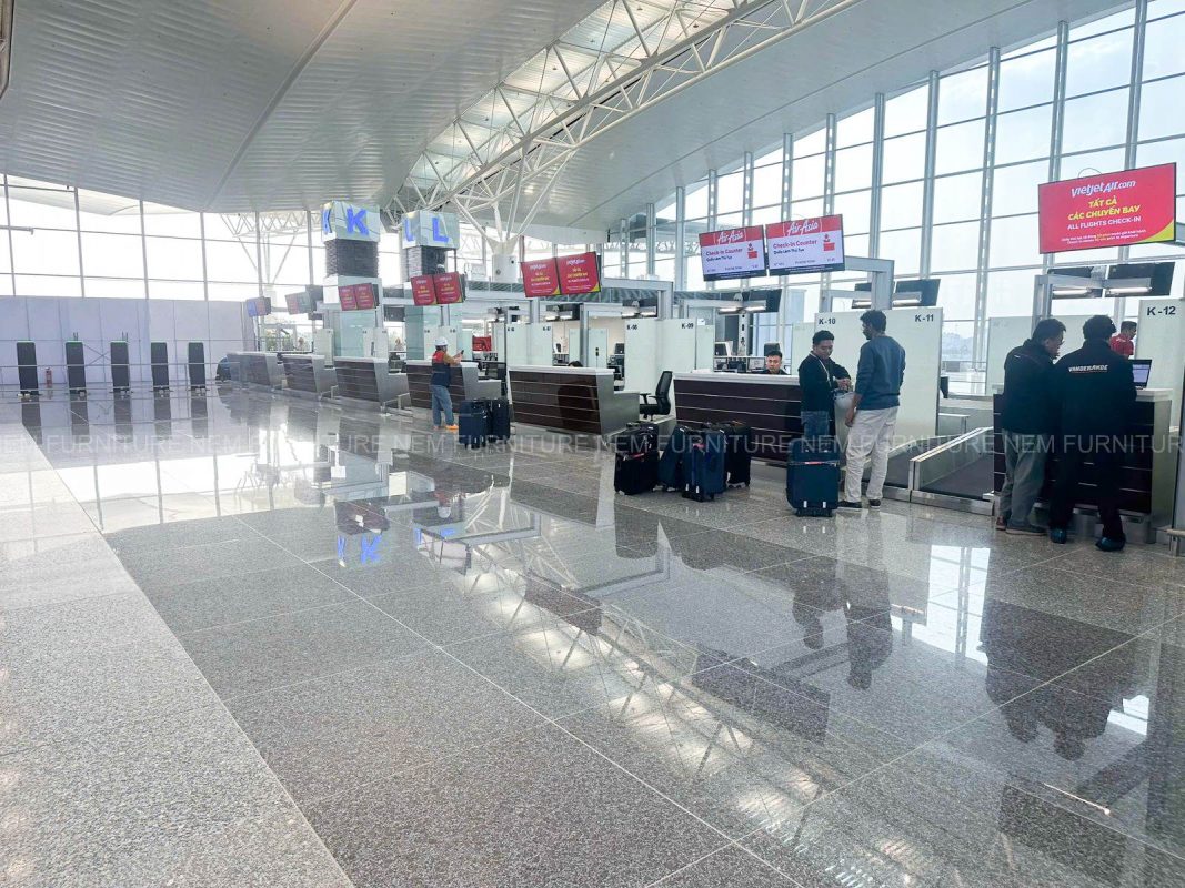 NEM HOÀN THÀNH HẠNG MỤC TẠI CÔNG TRÌNH QUỐC GIA NHÀ GA T2 NỘI BÀI